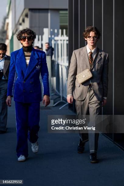 callum mullin gucci|Callum Mullin arrives at the Gucci show during Milan Fashion .